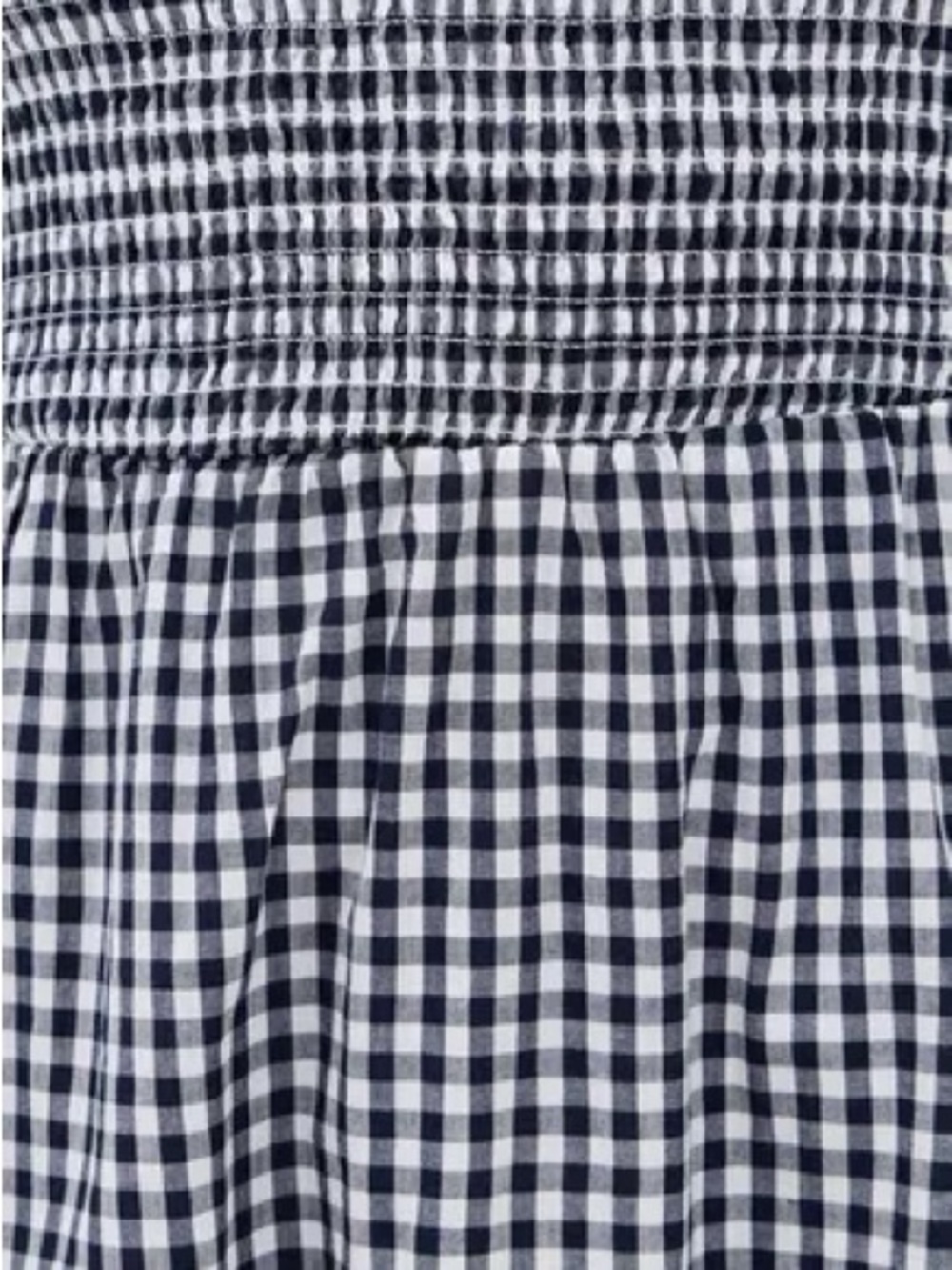 Marea V-Neck Gingham Cora Dress in Navy and White - NWT size small - Picture 2 of 3